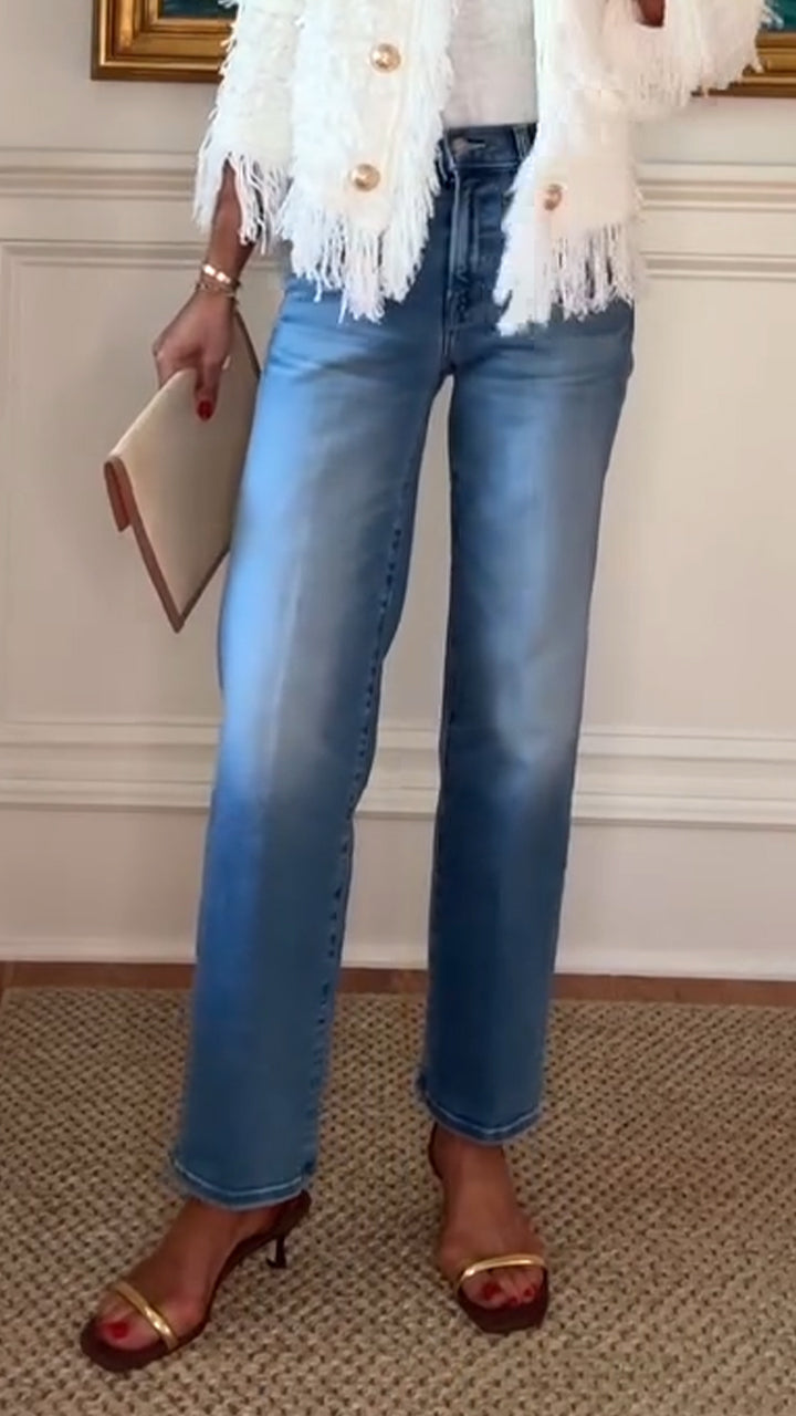 Dámský elegantní kardigan s střapcem