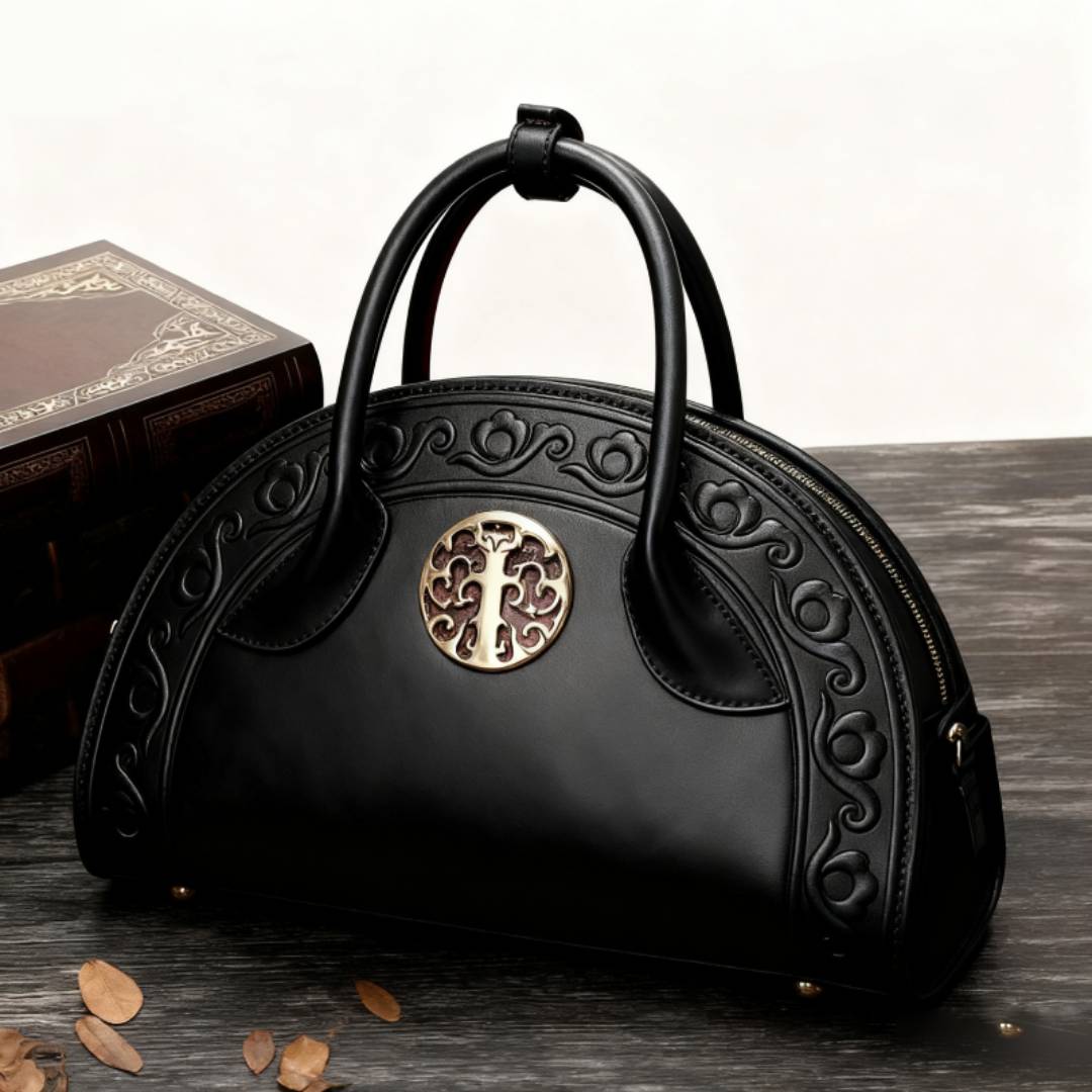 Módní PU kožená kabelka přes rameno s řetízkem pro ženy