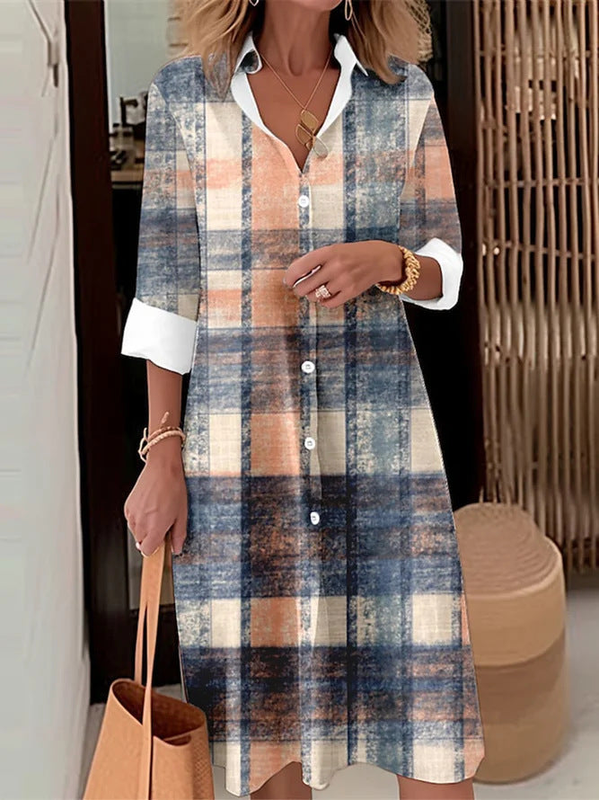 Dámské neformální košilové šaty 2024
