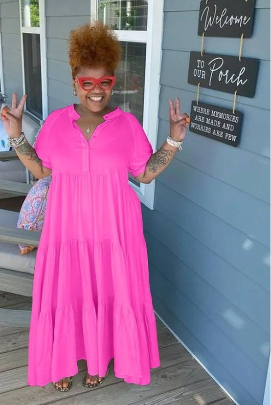 🔥Akce na poslední den 50% SLEVA🔥Vrcholné midi šaty