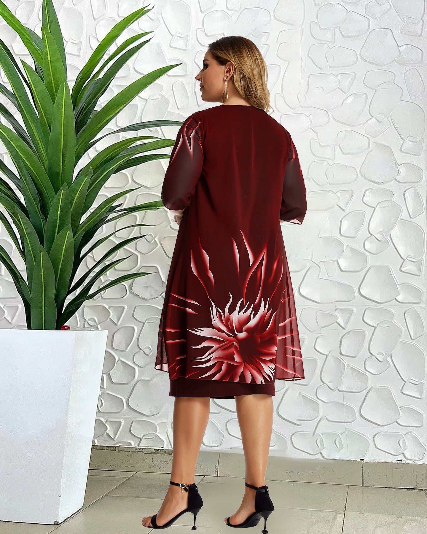 elegantní dámské šaty plus size velikosti