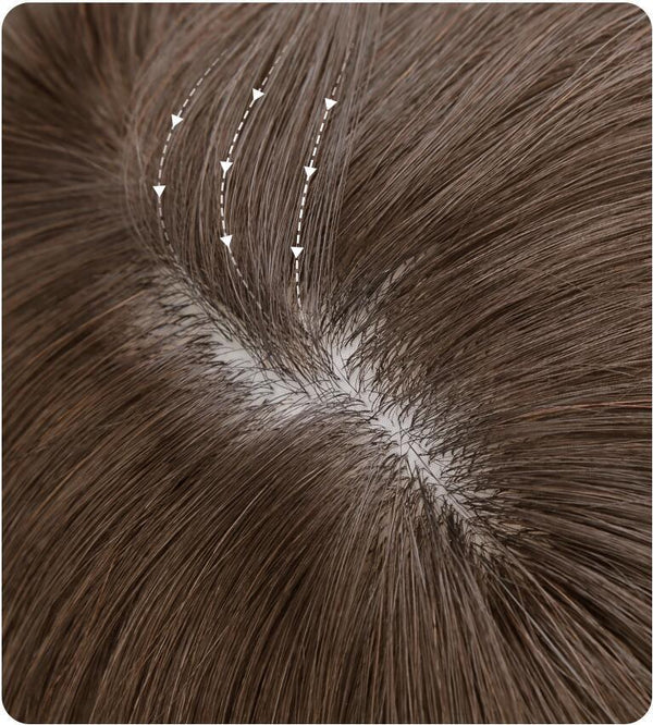 Dámská blond paruka po ramena