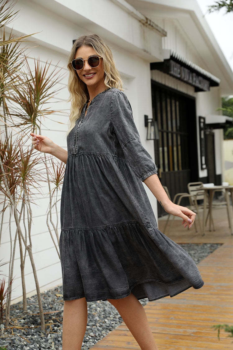 Yasmine® | Džínové šaty