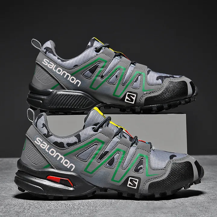 Voděodolné protiskluzové turistické boty Salomon