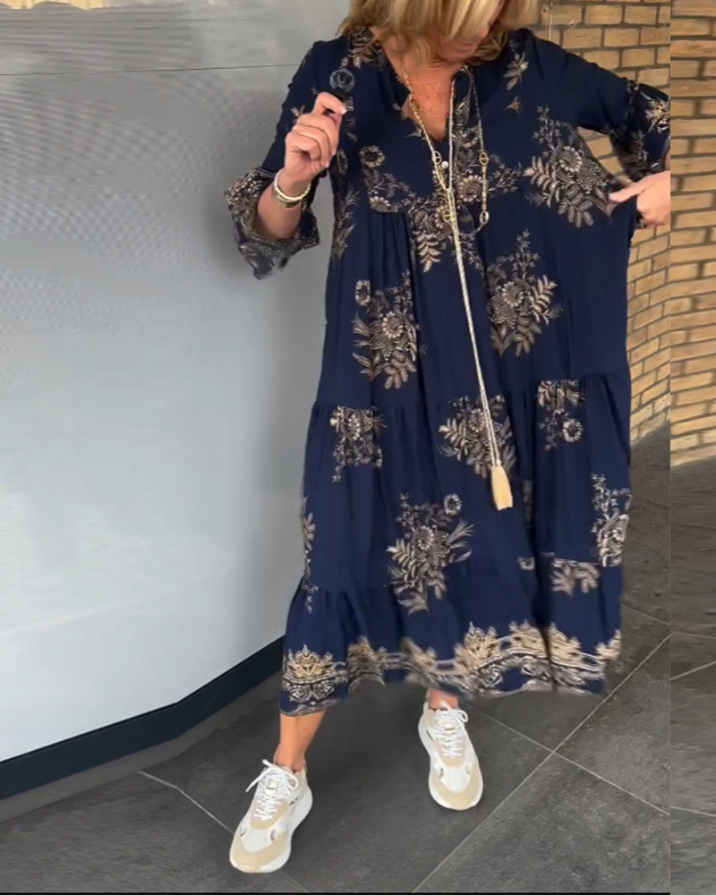 2024 NOVÉ ROČNÍKOVÉ ŠATY S VOLNÝM VÝKRKEM do V