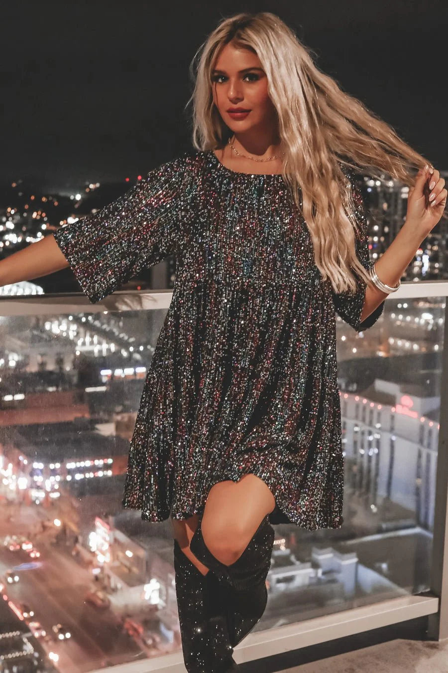 2024 žhavý výprodej✨flitrové šaty❤️