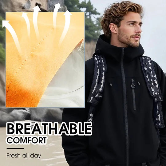 【S-3XL】🍁Nepromokavá sportovní bunda s kapucí pro venkovní použití