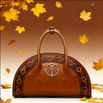 Módní PU kožená kabelka přes rameno s řetízkem pro ženy