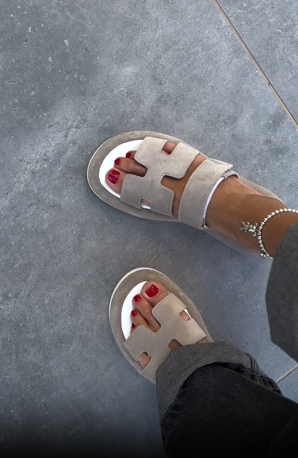 Módní letní ploché sandály pro ženy