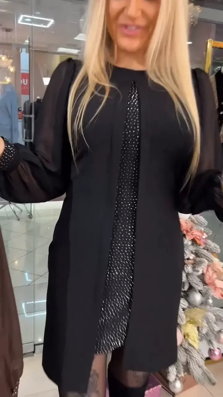 💥Nepřehlédnutelná akce💥💙🖤[S-5XL] Podzimní a zimní dlouhá prolamovaná sukně