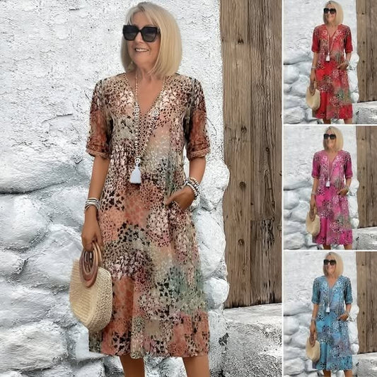 Elegantní šaty s leopardím vzorem