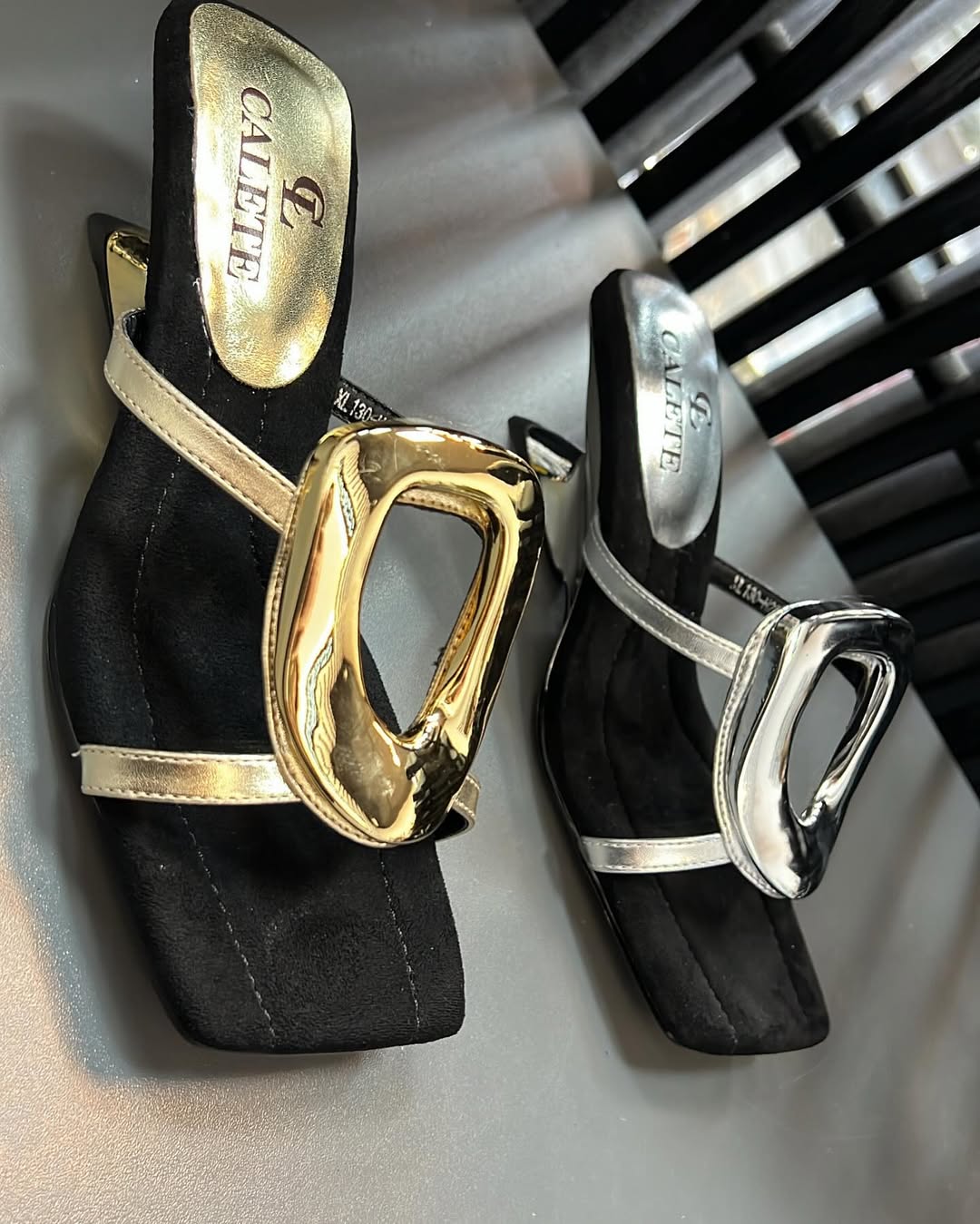 Dámské letní módní sandály s kruhovým podpatkem