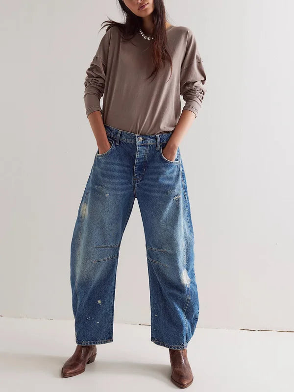 Jednobarevné džíny 2025