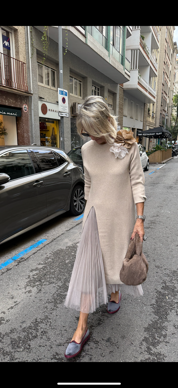 pletené tylové šaty