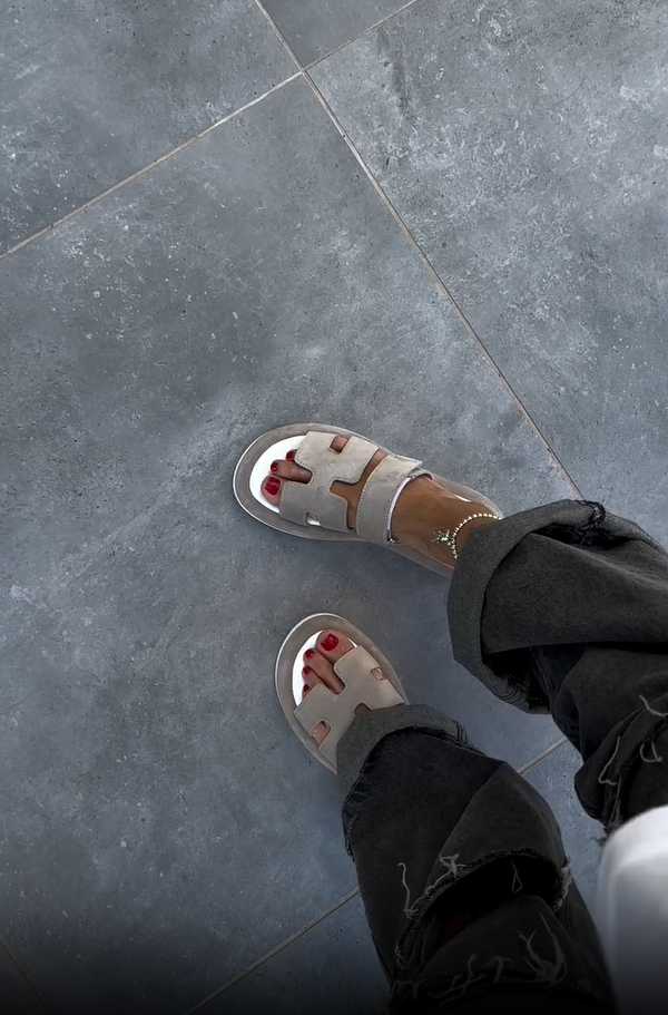 Módní letní ploché sandály pro ženy