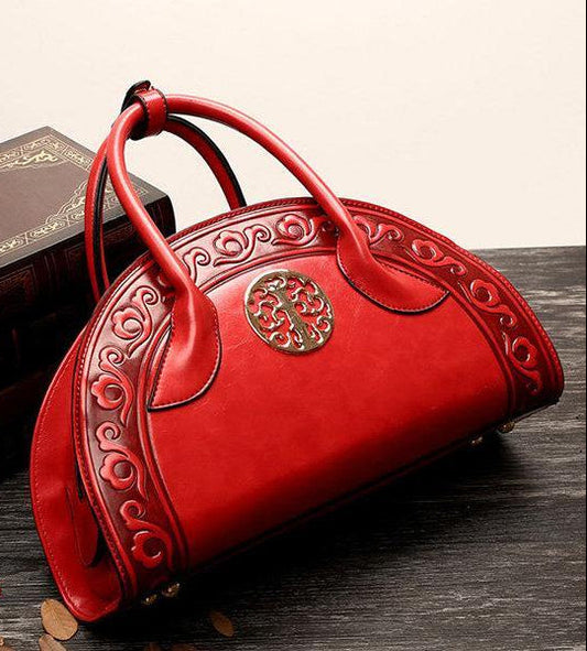 Módní PU kožená kabelka přes rameno s řetízkem pro ženy