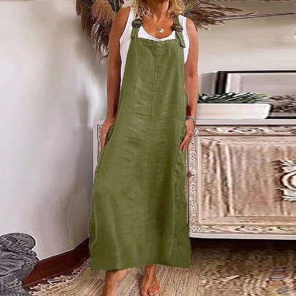 Dámské bavlněné a lněné šaty 2024