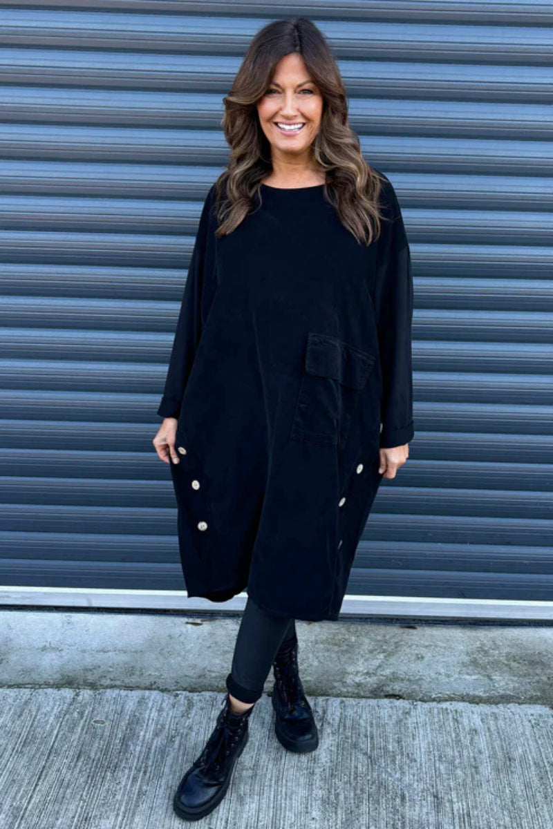 2024 módní ležérní volné šaty