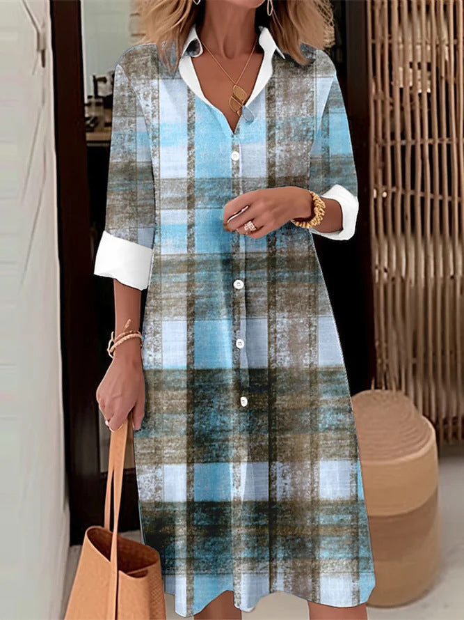 Dámské neformální košilové šaty 2024