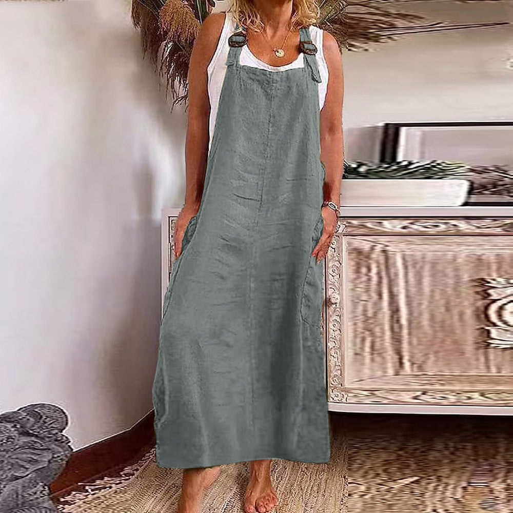 Dámské bavlněné a lněné šaty 2024