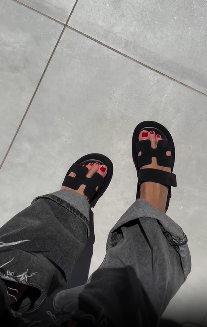 Módní letní ploché sandály pro ženy