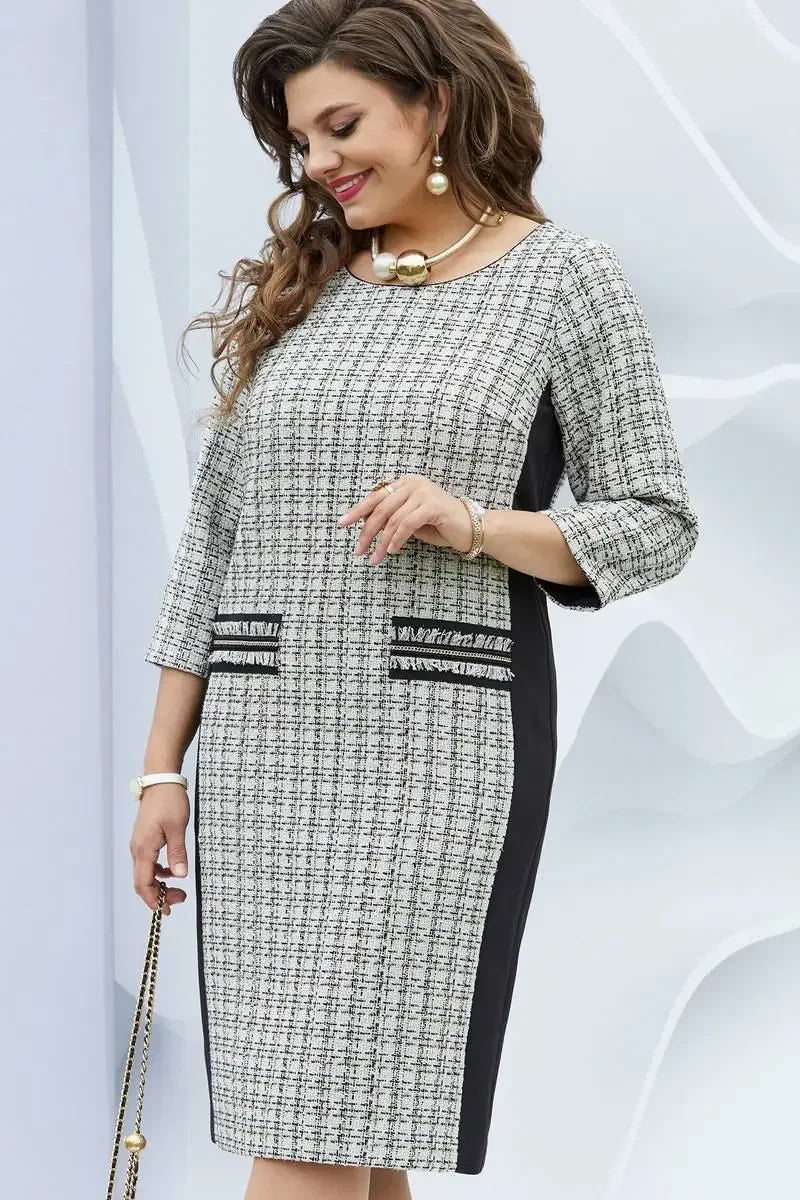 2024 Nové vysoce kvalitní tenké elegantní šaty