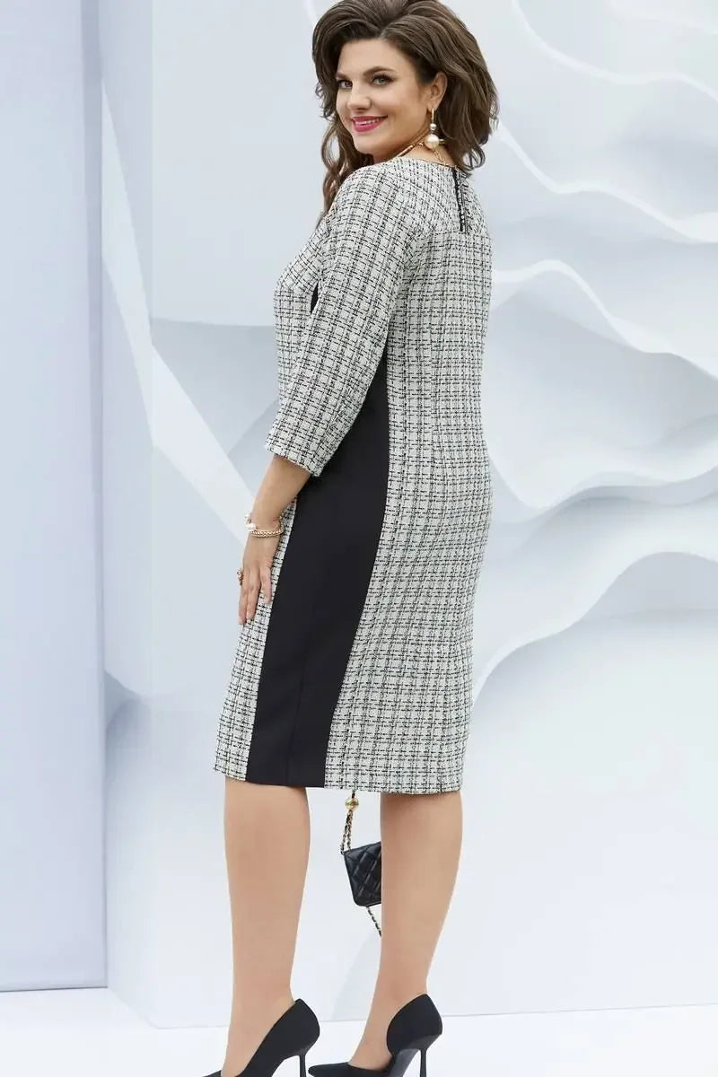 2024 Nové vysoce kvalitní tenké elegantní šaty