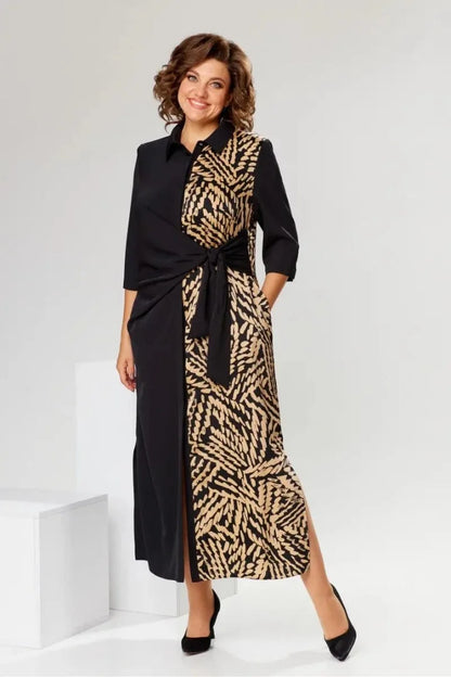 Stylové šaty s páskem🍂