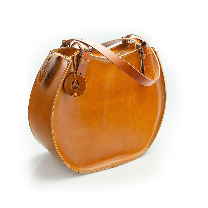 Bohémská kožená taška