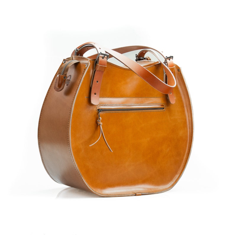 Bohémská kožená taška