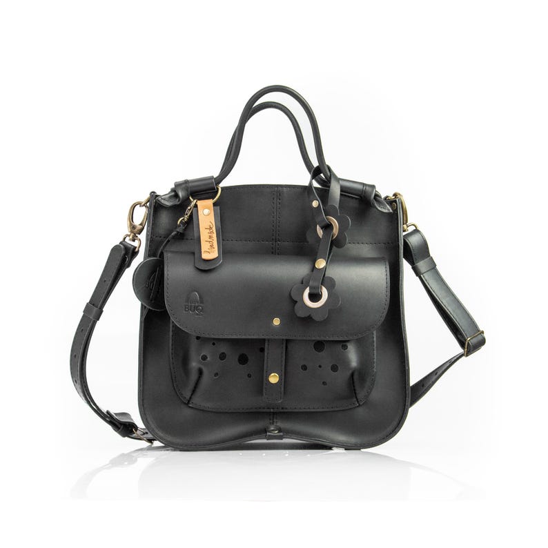 Kožená taška v bohémském stylu