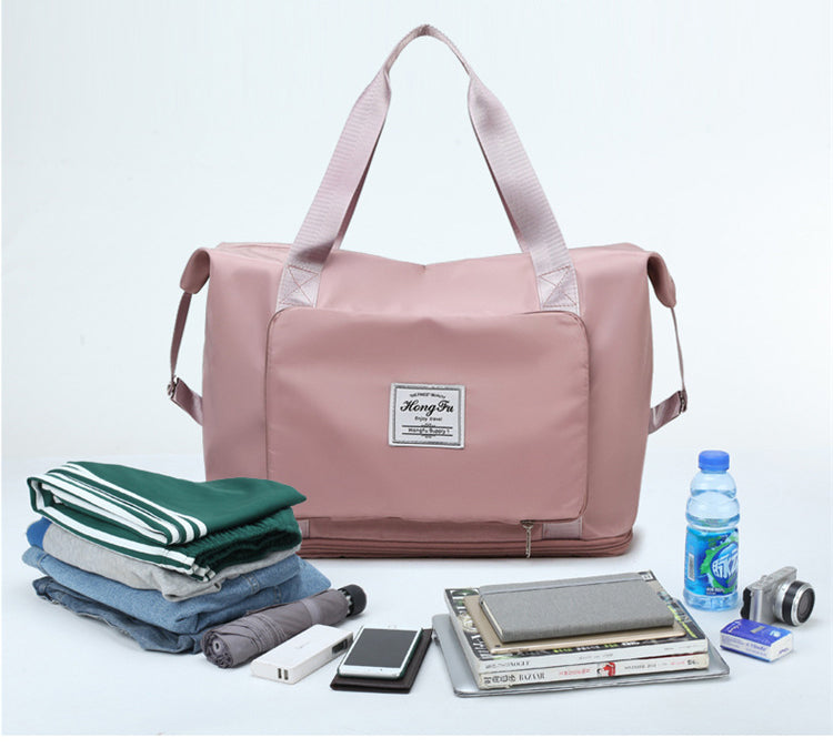 Vodotěsná skládací multifunkční velkokapacitní cestovní taška