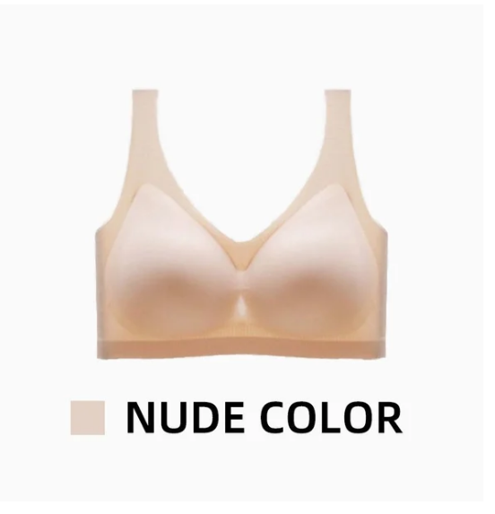 Ultratenká bezešvá podprsenka z ledového hedvábí