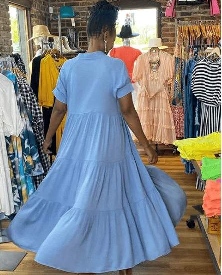 🔥Akce na poslední den 50% SLEVA🔥Vrcholné midi šaty