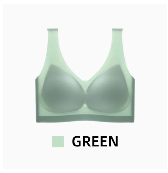 Ultratenká bezešvá podprsenka z ledového hedvábí