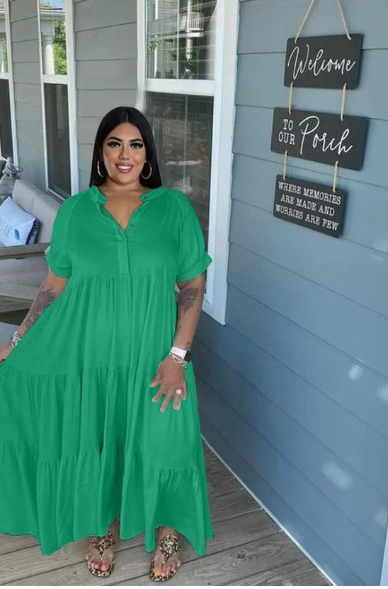 🔥Akce na poslední den 50% SLEVA🔥Vrcholné midi šaty