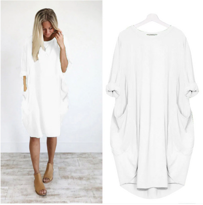 Dámské volnočasové kapesní šaty