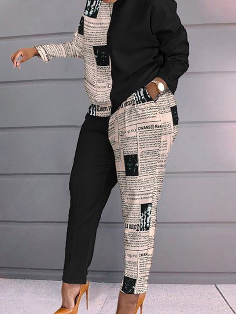 2022 Streetwear nová dvoudílná sada sportovního oblečení