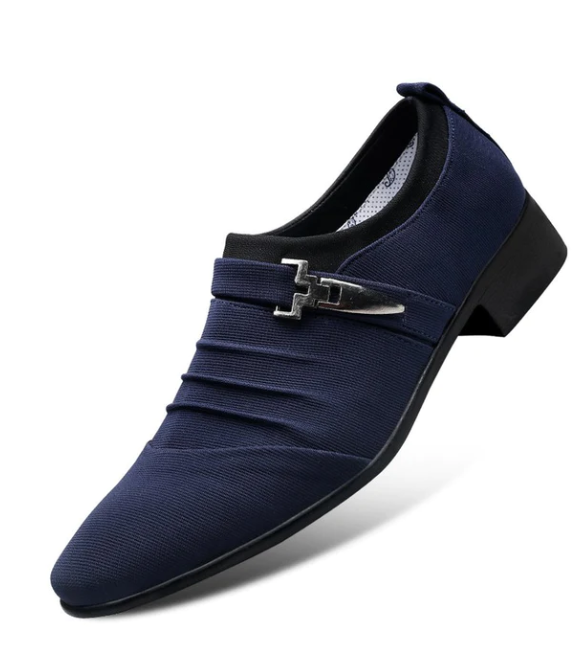 Pánské obchodní pánské prodyšné kožené boty