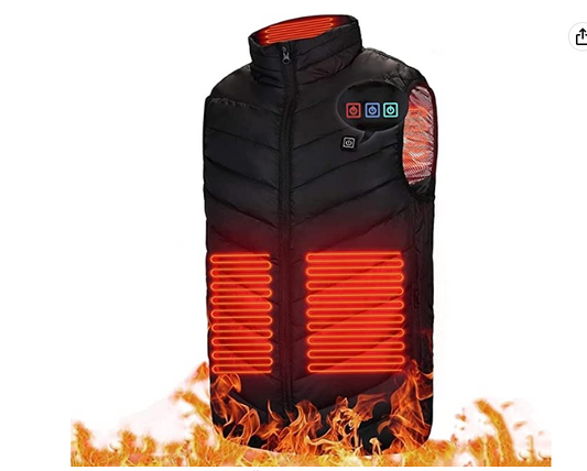 Vesta se zimním vyhříváním, nastavitelná a pratelná