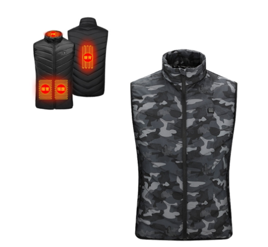 Vesta se zimním vyhříváním, nastavitelná a pratelná