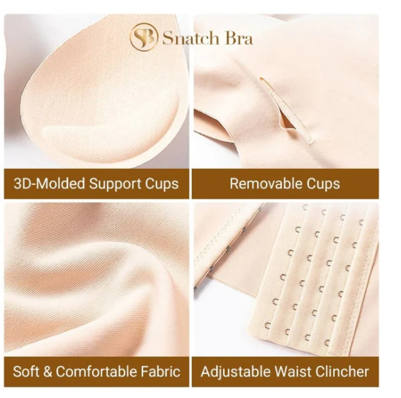 🔥Výprodej na poslední den 50% SLEVA🔥 4v1 cvičící podprsenka do pasu