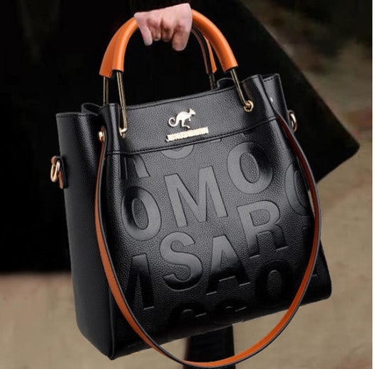 2022 nová kabelka velkokapacitní měkká kožená taška přes rameno pro ženy