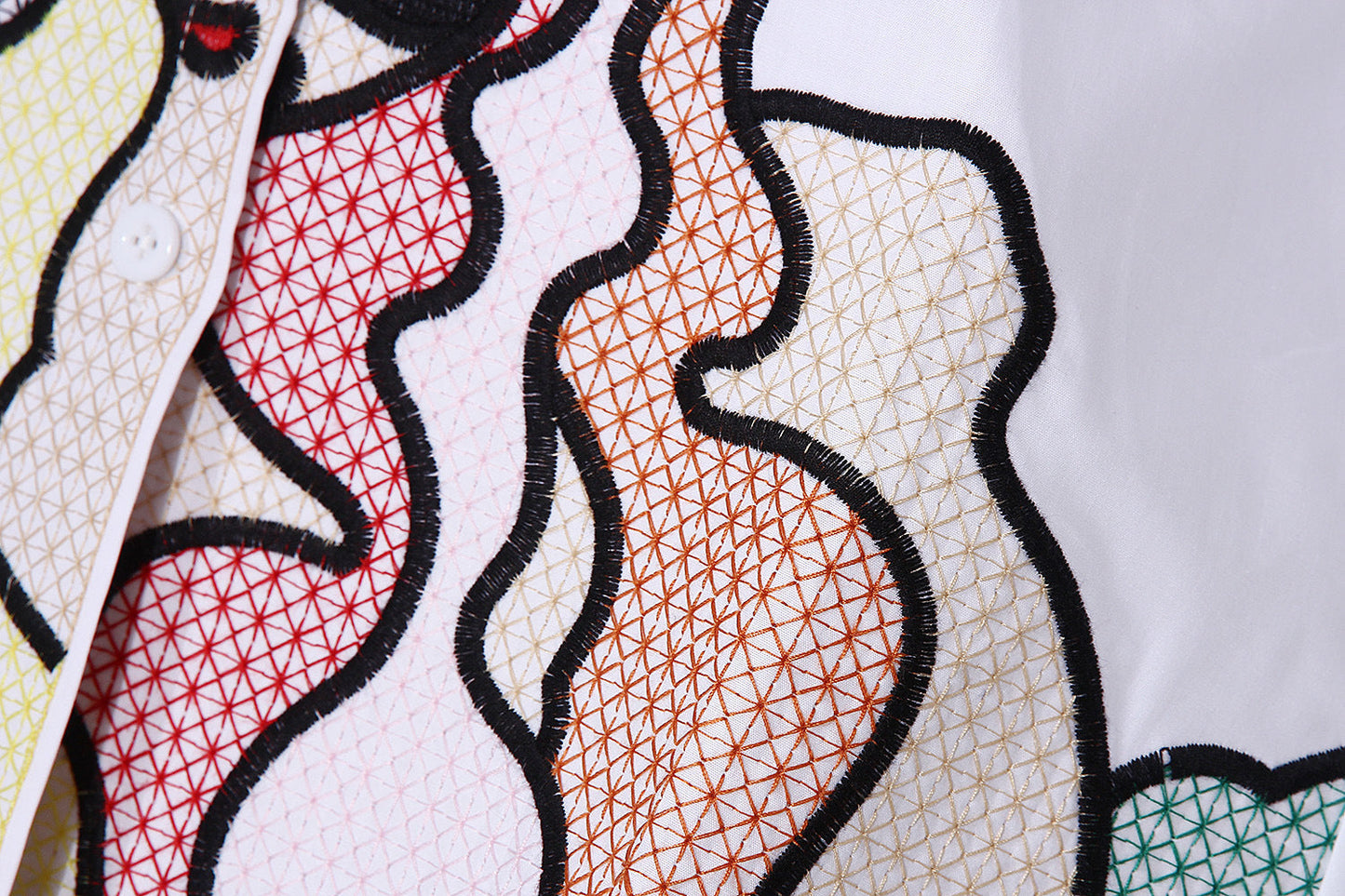 Podzimní nový styl - vyšívaná košile s potiskem