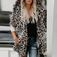 Neformální dámské oblečení s leopardím vzorem s dlouhým rukávem