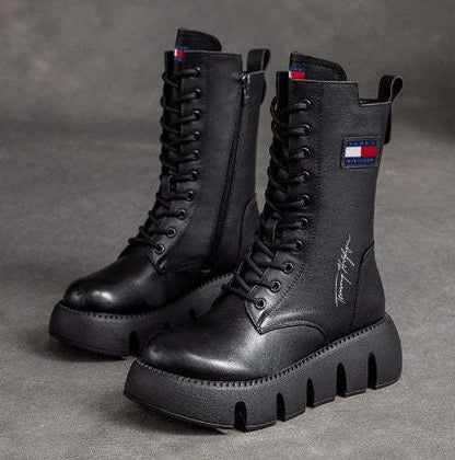 dámské zimní teplé vysoké boty pro ženy 2023