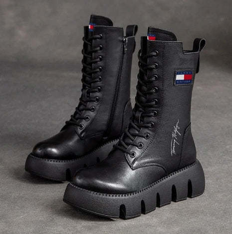 dámské zimní teplé vysoké boty pro ženy 2023