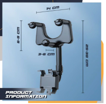 2022 OTOČNÝ A VÝSUVNÝ DRŽÁK TELEFONU DO AUTA