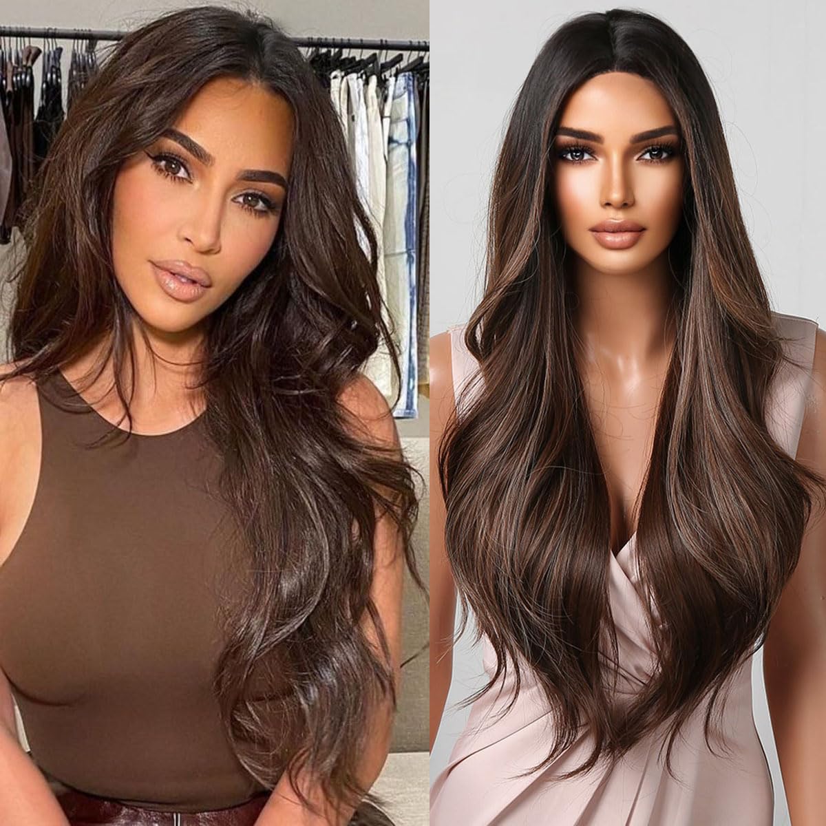 ručně vyráběné přírodní paruky