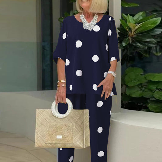 DVOUDÍLNÉ KALHOTY LEŽÉRNÍHO OBLEKU